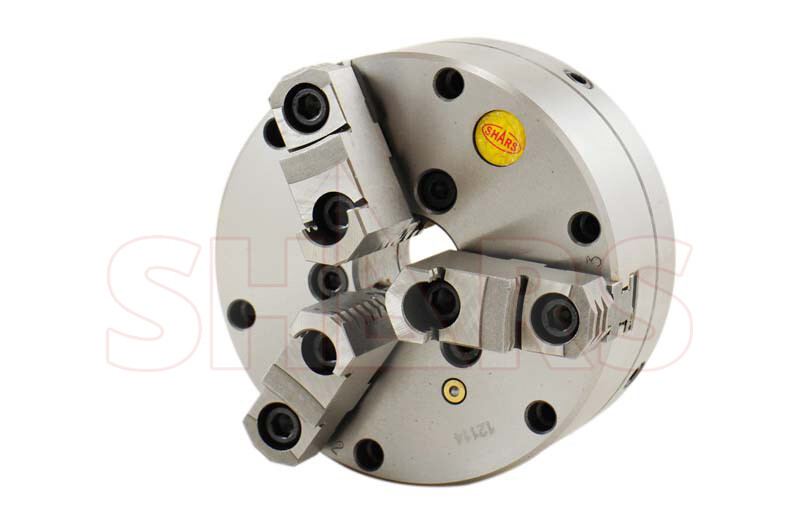 6" 3 Jaw Adjustable Self Centering Lathe Chuck + .0005 TIR Certificate NEW L[