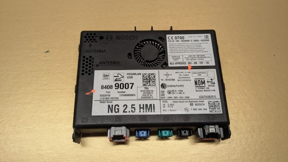 2016-2020 CHEVY MALIBU HUMAN MACHINE INTERFACE HMI CONTROL MODULE (OEM) #B19