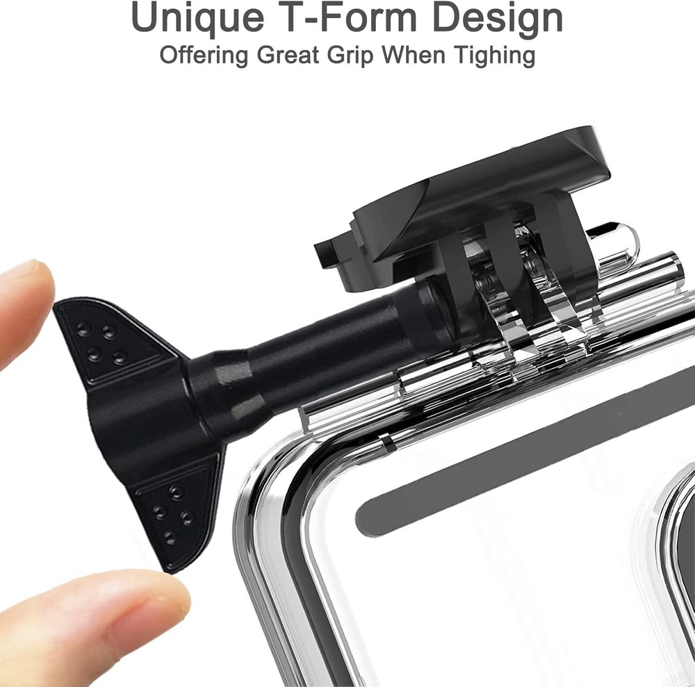 Ultimate GoPro Hero Waterproof Case - 60m Depth, Quick Release Mount Included