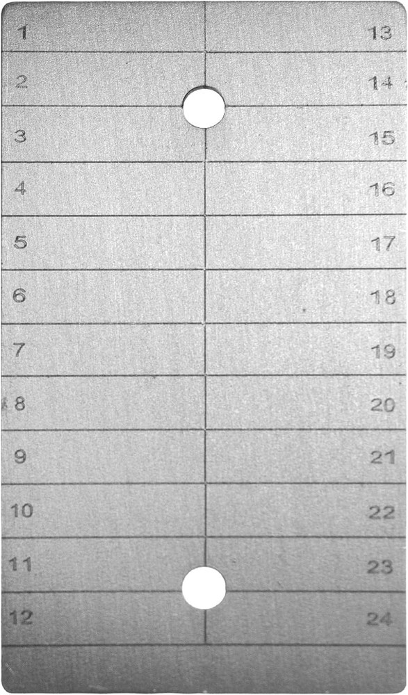 Titanium Crypto Seed Plate - Secure Storage for Bitcoin & Ethereum