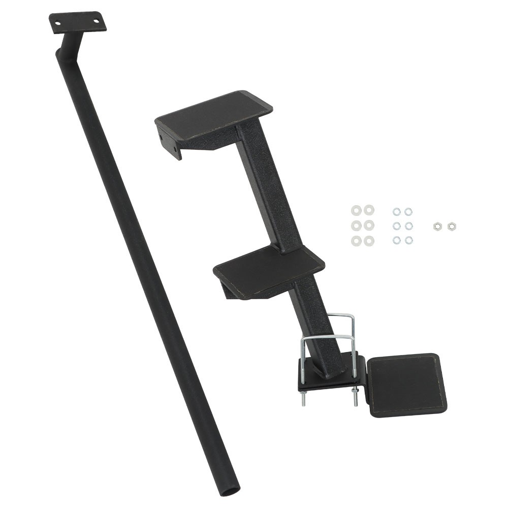 3-Step Boat Trailer Steps Universal Bottom Mount Step For Universal Bass Boat