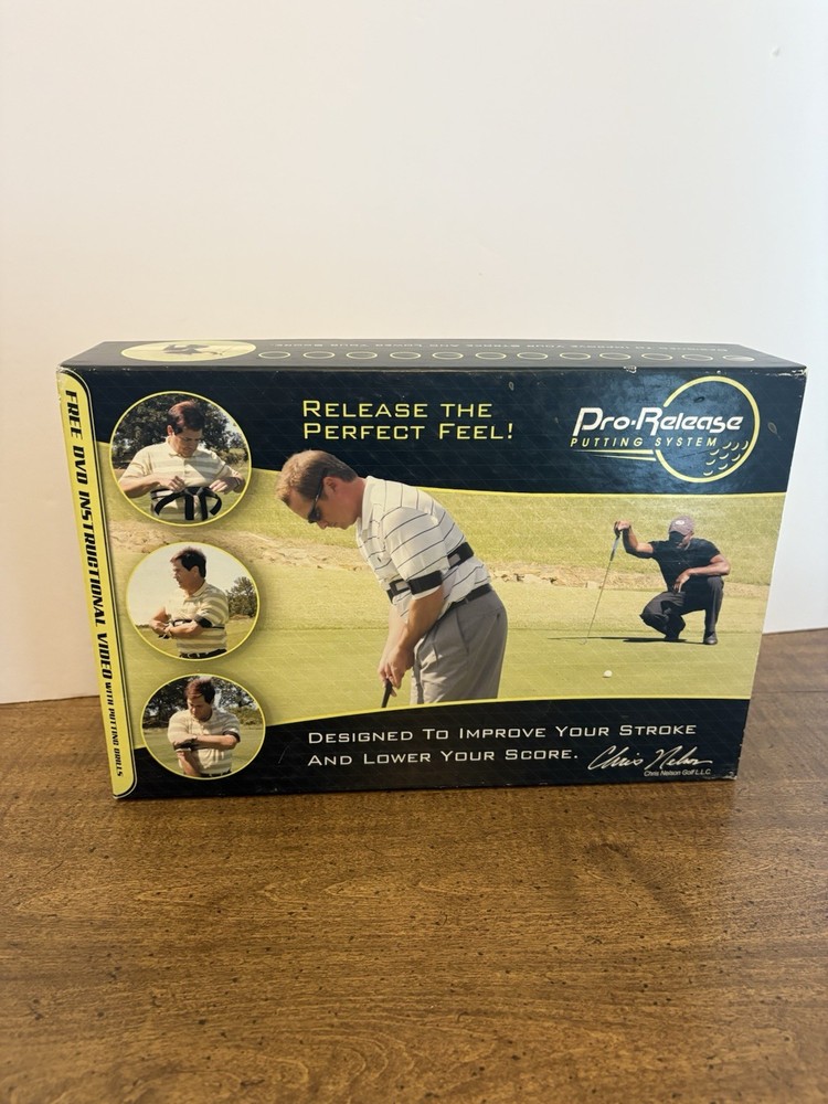 Pro Release Putting System Chris Nelson Improve Your Stroke Lower Score Golf