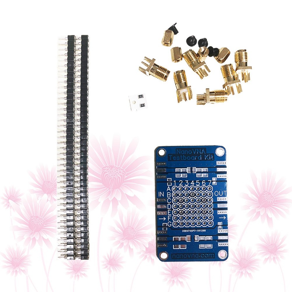 1Pc NanoVNA Testboard KitRadio Frequency Test Board Vector Network Test Filters