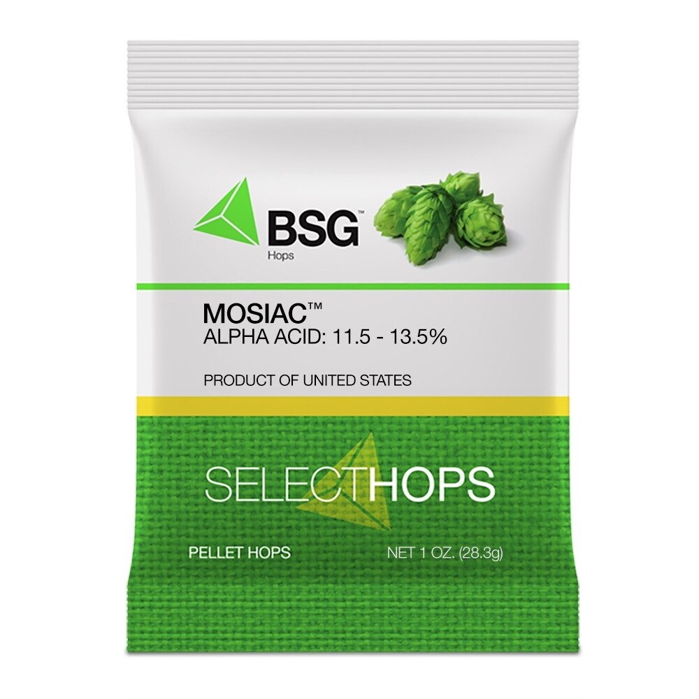 Mosaic Hop Pellets - 1 oz