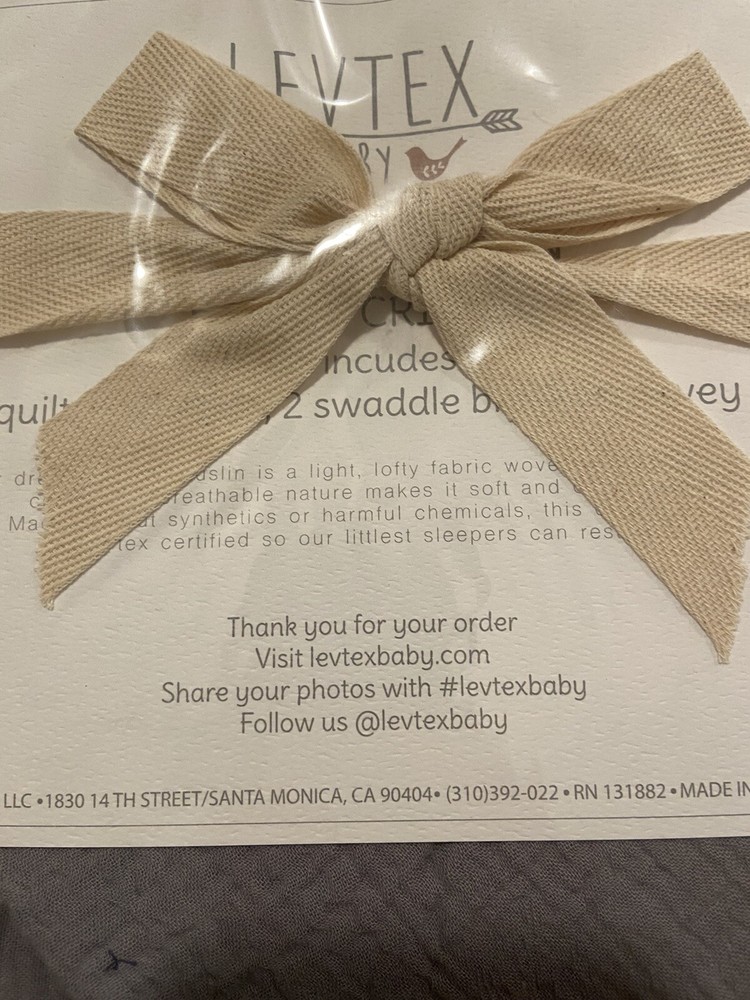 Cloud Muslin 5pc Bedding Set - Levtex Baby