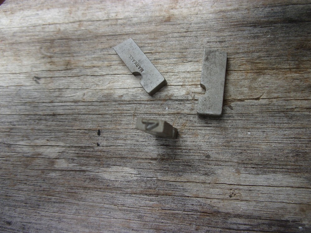 Figure "4" Schmidt Embossing Stamper Number Machine Nameplate Marking Tool Punch