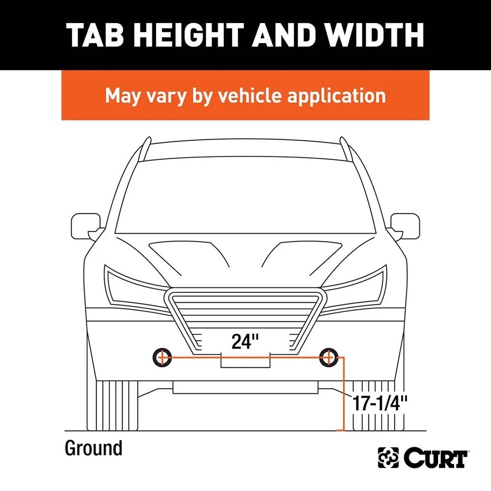 CURT Custom Tow Bar Base Plate