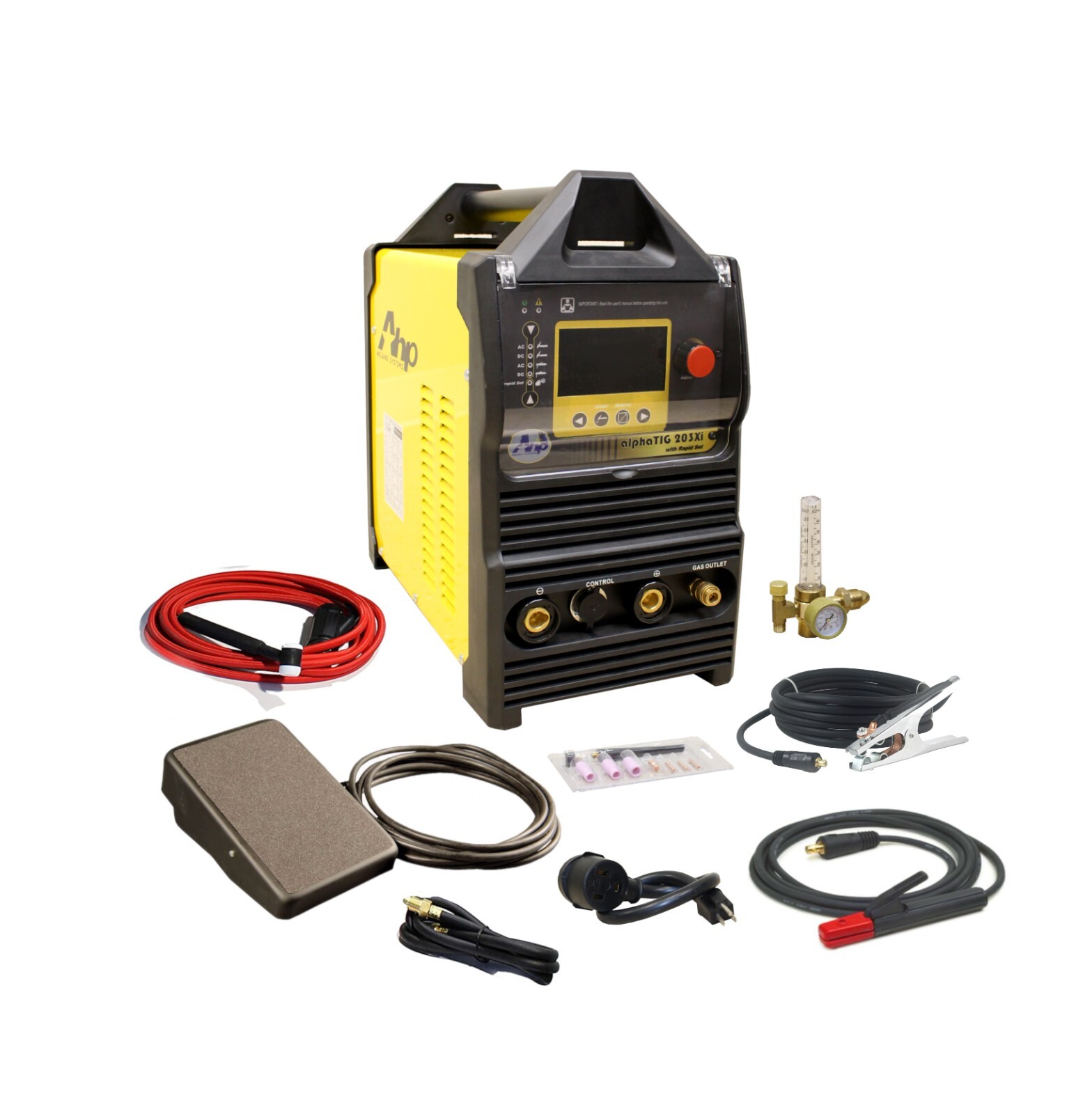 AHP 200 Amp Alpha-TIG 203Xi TIG / Stick Welder