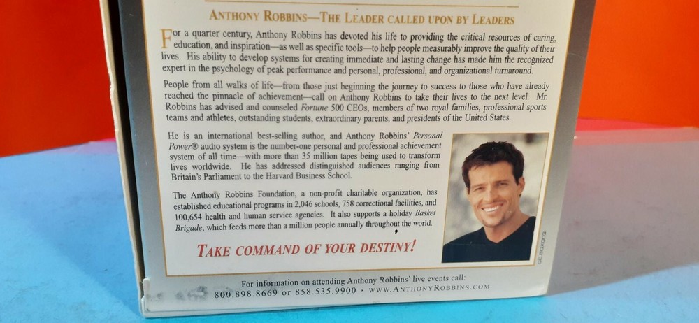 Anthony Robbins "Get the Edge" 10-CD Motivational 7-Day Program