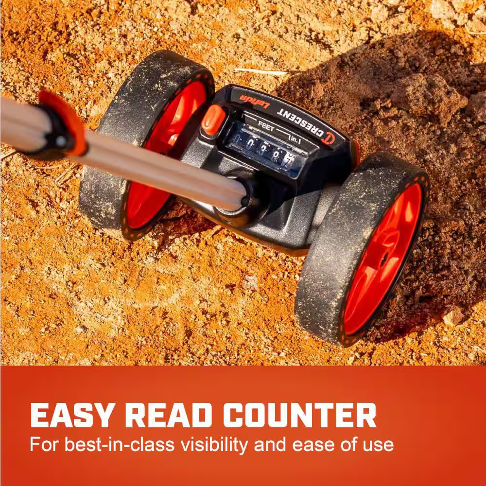 4 In. SAE Dual Wheel Measuring Wheel