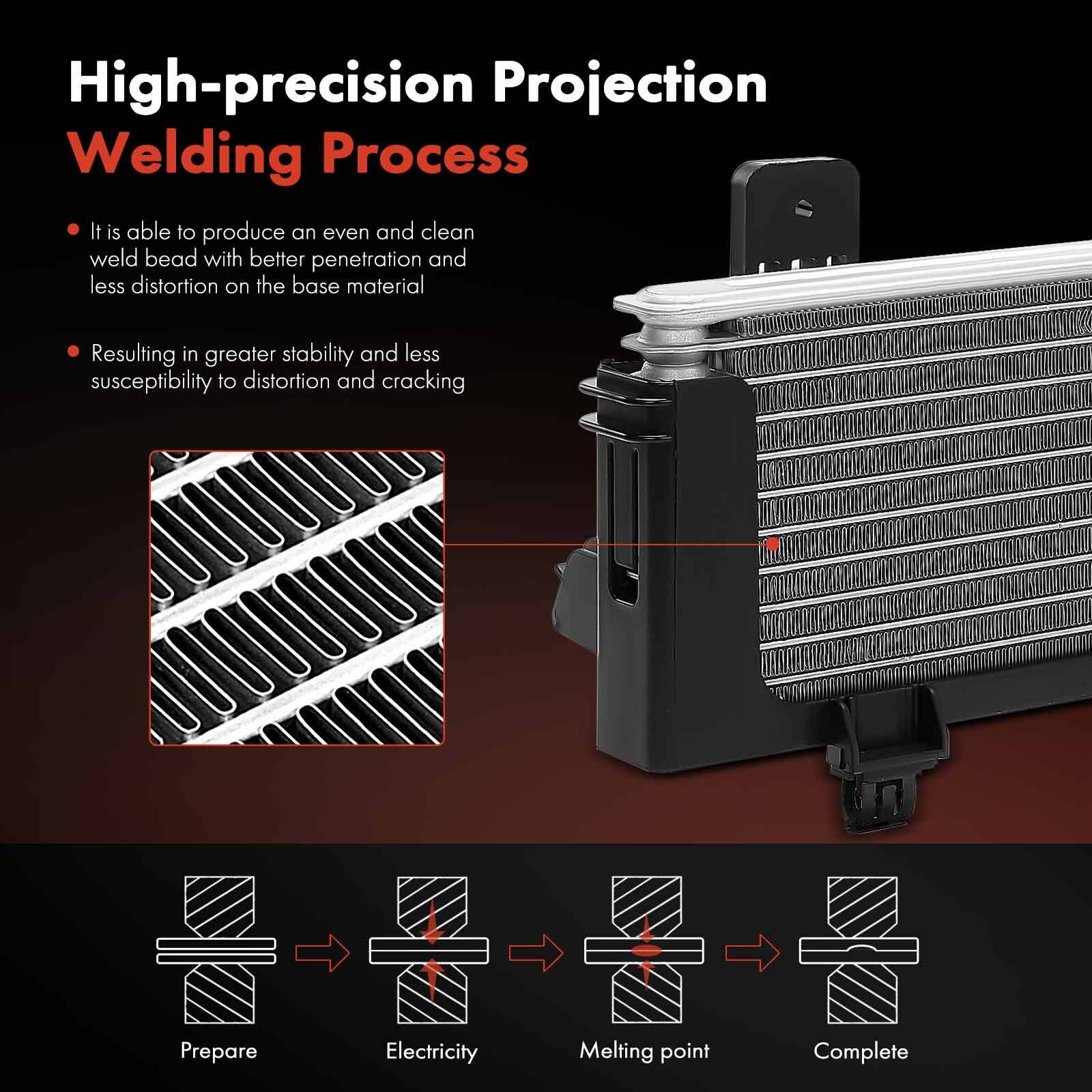 Automatic Transmission Oil Cooler for GMC Sierra 2500 HD Chevy Silverado 2500 HD