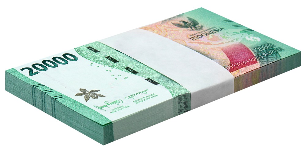 Indonesia 20000 Rupiah, 2023, P-166a.2, UNC X 100 PCS Bundle Pack