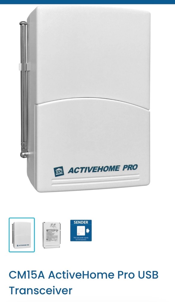 x10 ActiveHkme Pro 2 way PC interface