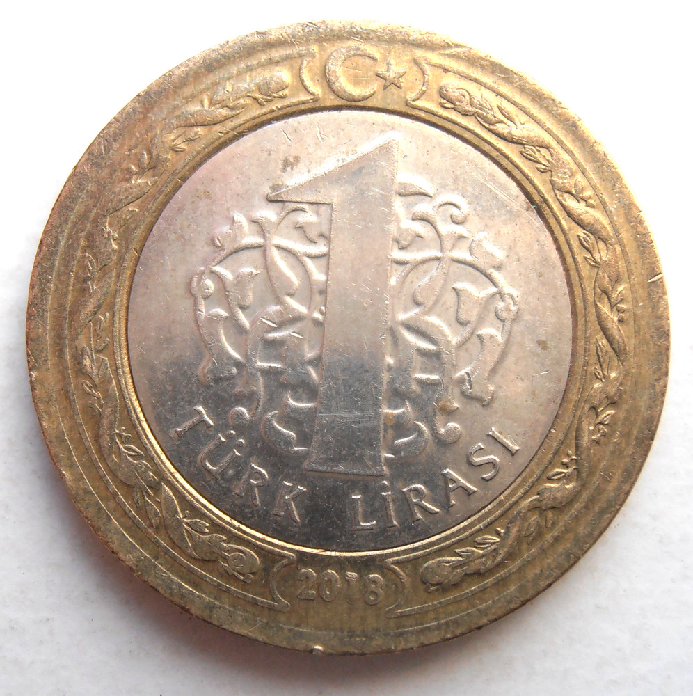 TURKEY 1 LIRA 2018
