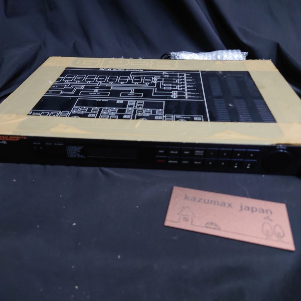 Roland GP-8 Guitar Effects Processor Multi Effects Rack Unit Tested Working