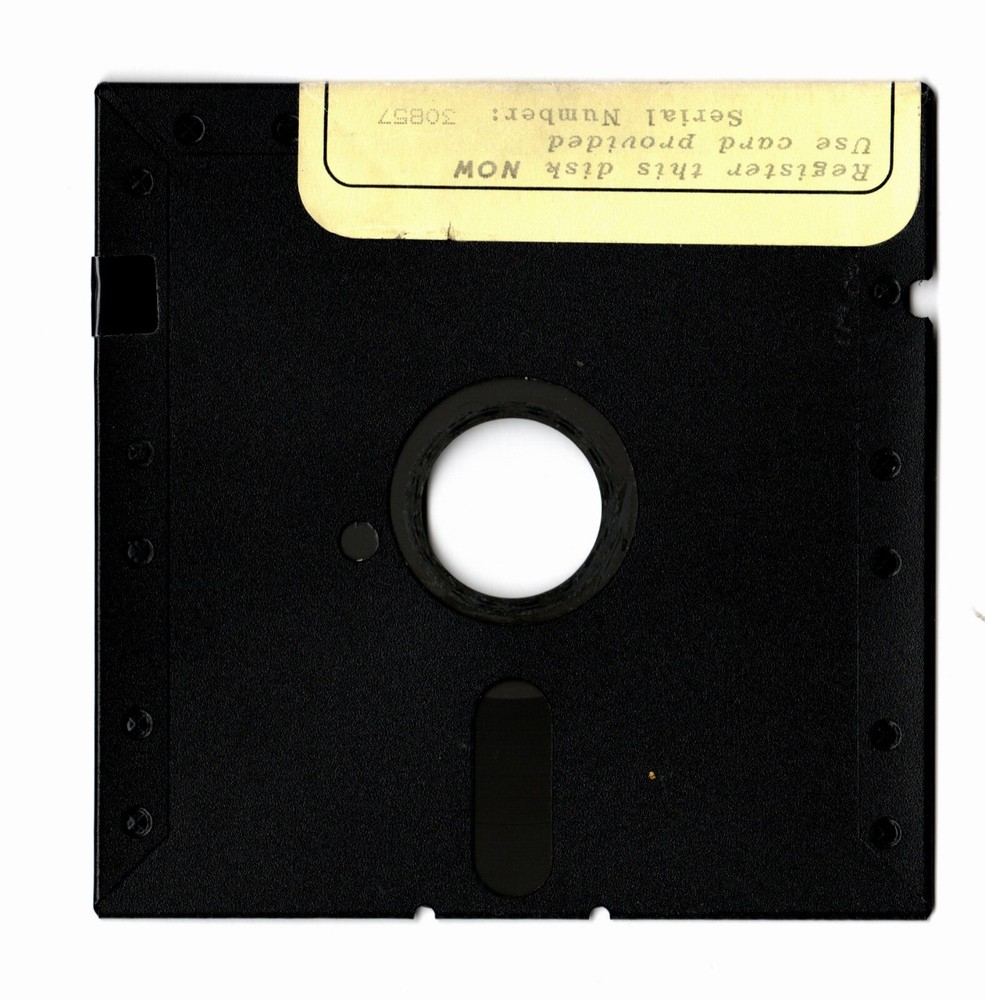 Commoddore 64 - 128 - Cardinal Software - Ditto - 5.25 Disk - Original -Rare