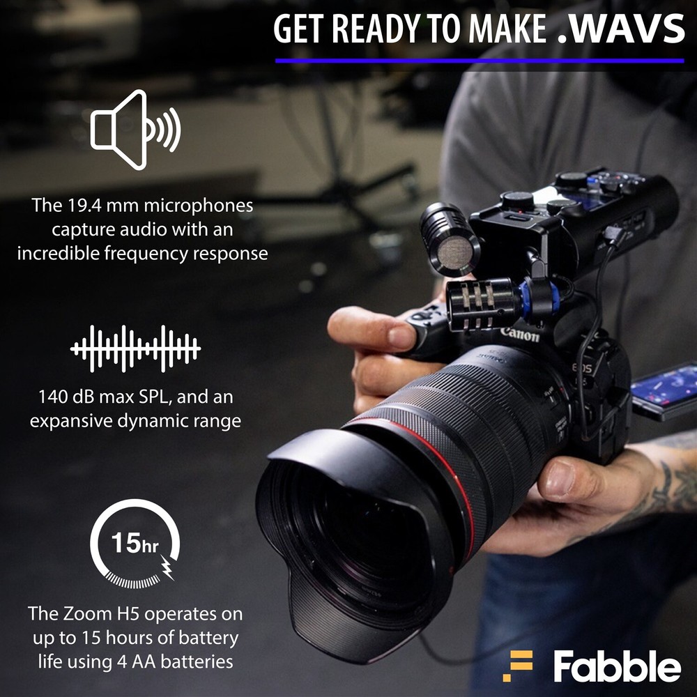 Zoom H5 Studio Handy Recorder Bundle