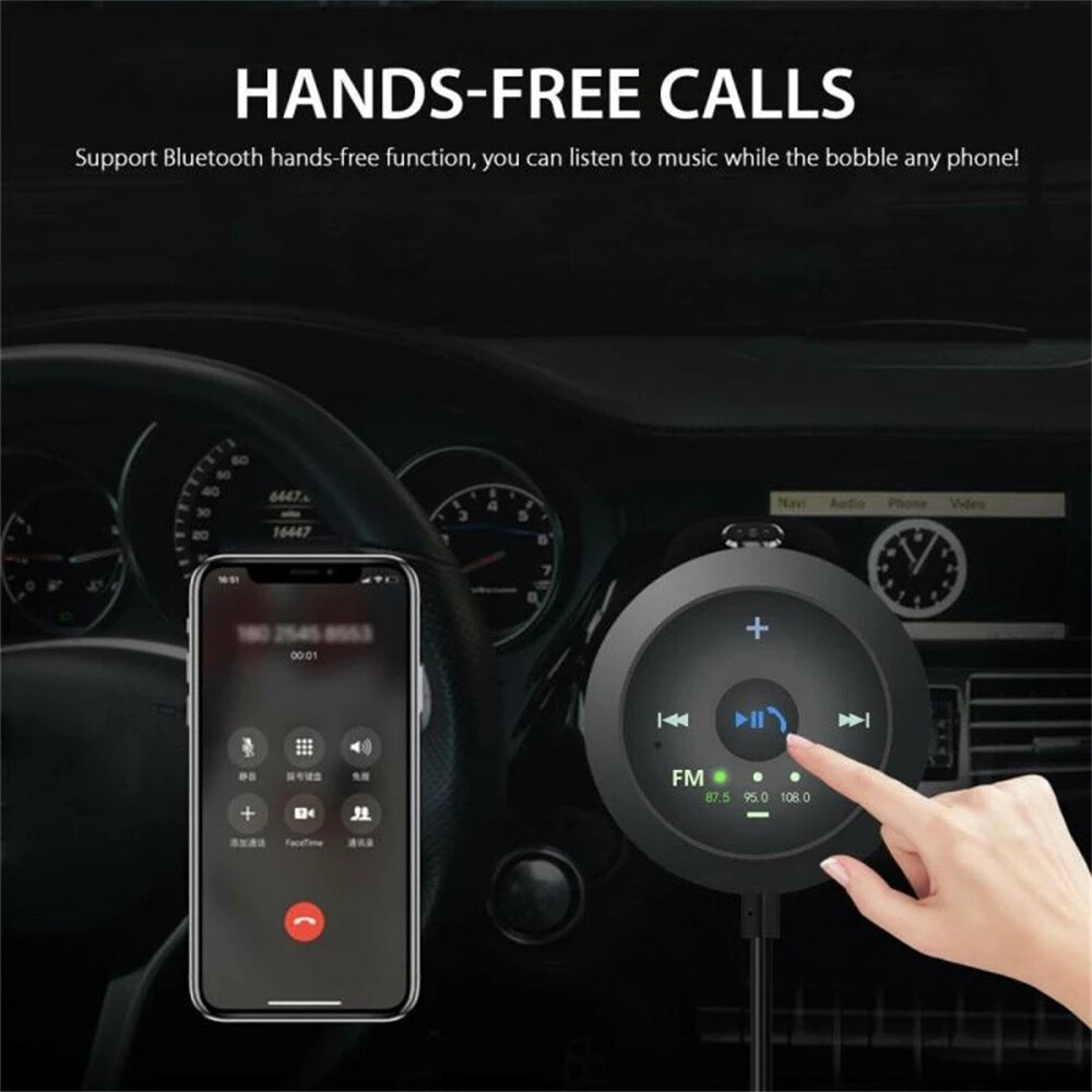 Bluetooth Receiver Transmitter Wireless Car MP3 Player 3.5mm AUX Audio Handsfree