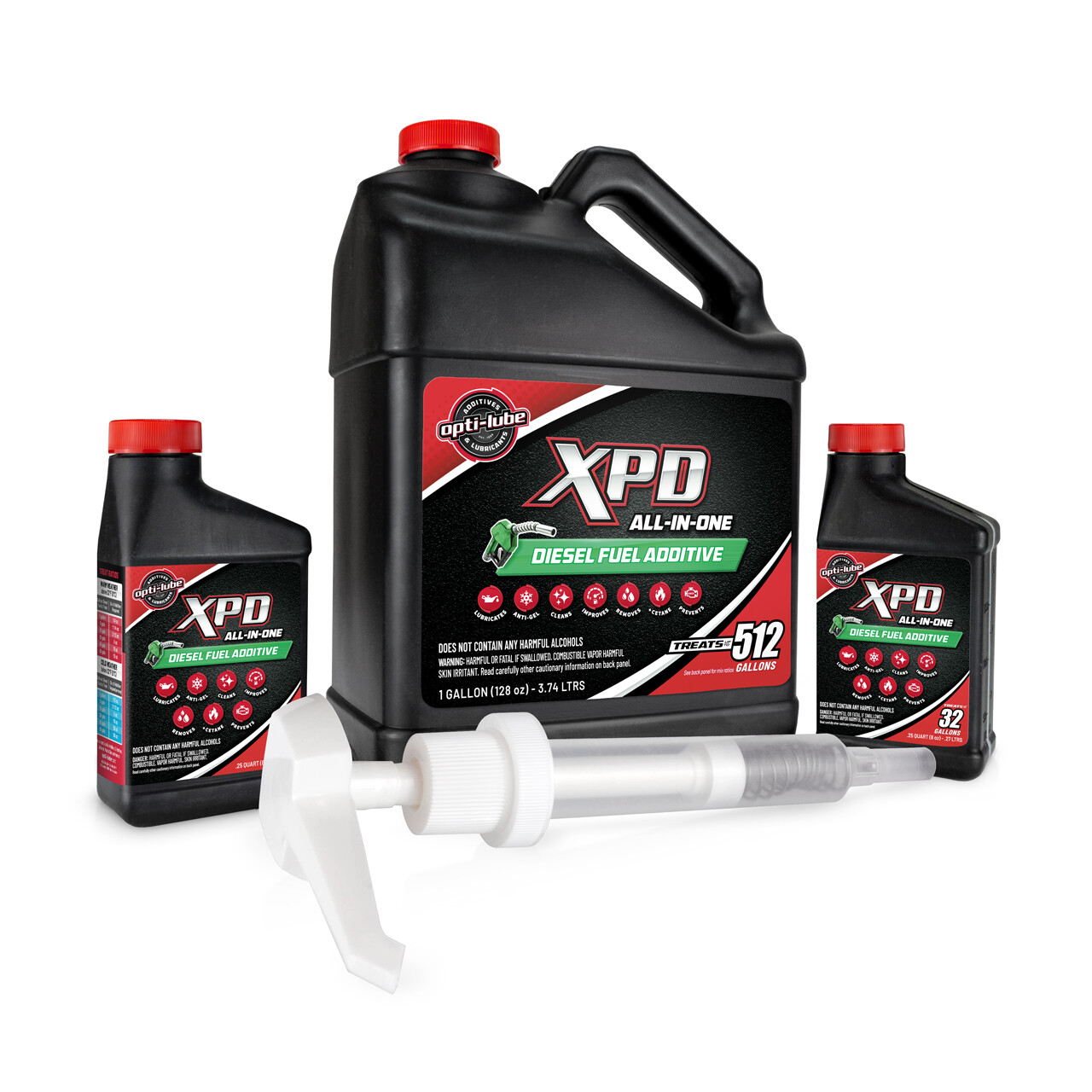 Opti-Lube XPD Formula Diesel Fuel Additive: 1 Gallon with Accessories
