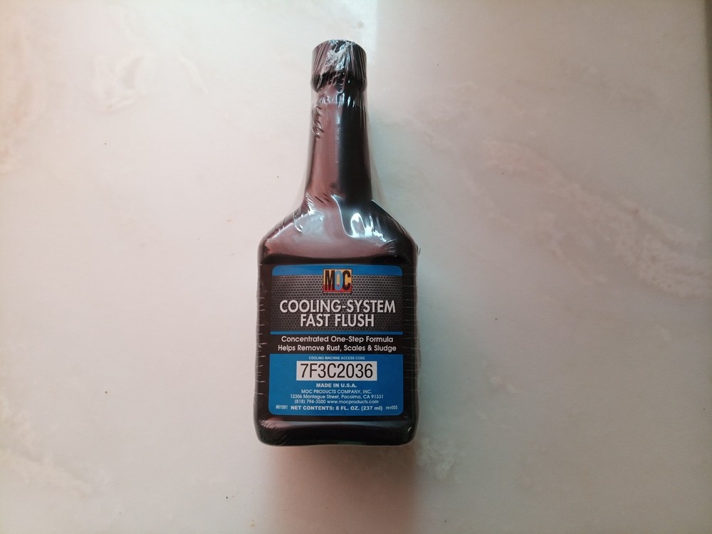 MOC COOLING-SYSTEM FAST FLUSH AND COOLING SYSTEM TREATMENT SET