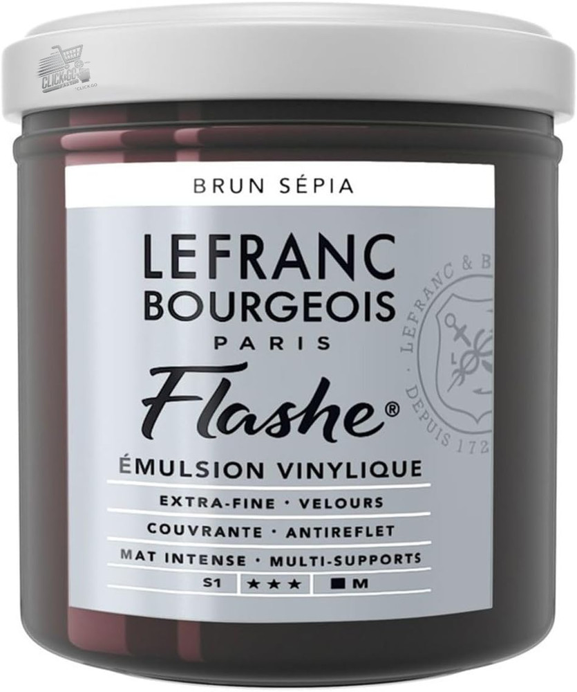 LB ACRYLIC FLASH 125ML BROWN SEPIA