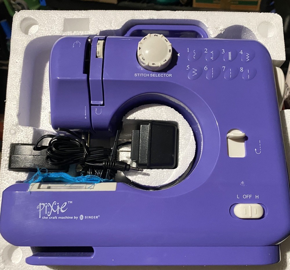 SINGER Pixie The Craft Machine by Singer Purple Sewing Machine NEW