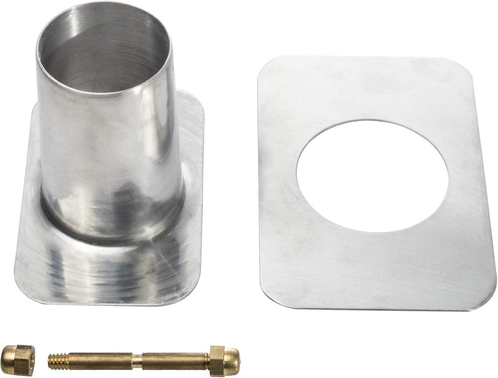 Rust-Resistant Gutter Drainage Adapter for Rain Chains, Aluminum Design