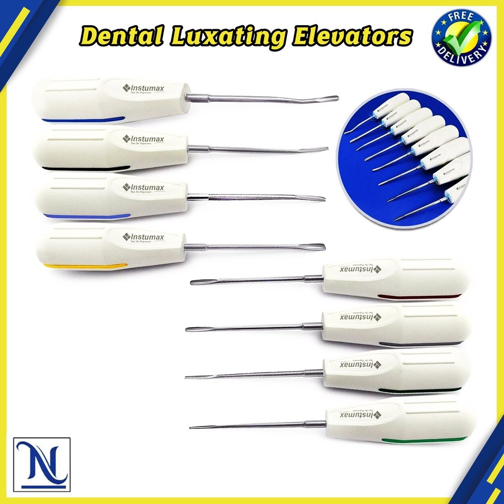 Dental Luxating Elevators PDL Periotome Luxation Root Extracting Extraction Kit