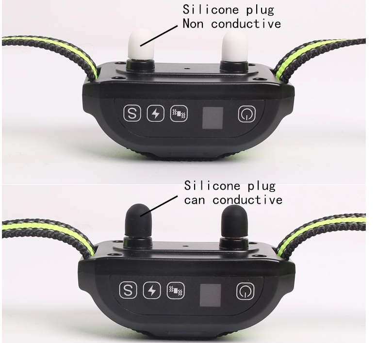 Rechargeable LCD Screen Dog Training Collar Automatic Anti Bark No Barking Shock