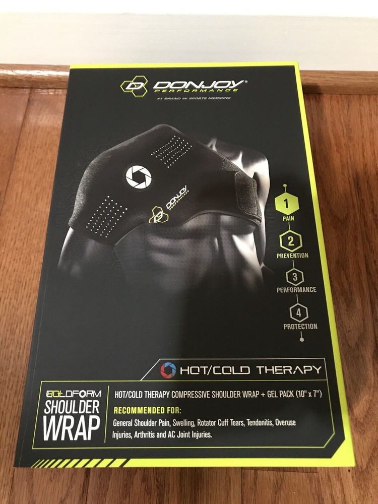 Donjoy Performance Coldform Hot/Cold Therapy Shoulder Wrap + Gel pack (Ice Pad)