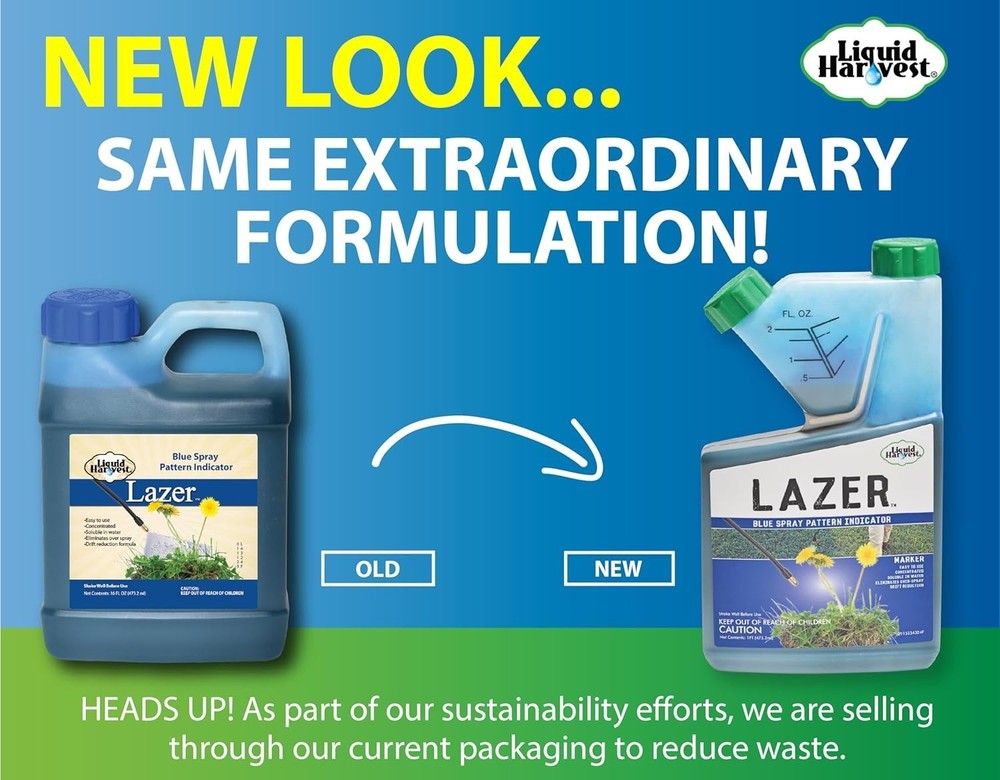 Lazer 16 Oz Concentrated Spray Pattern Indicator - Perfect for Reducing Waste