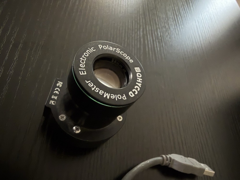 QHY PoleMaster Electronic Polar Alignment Scope & EQ6 Adapter Kit