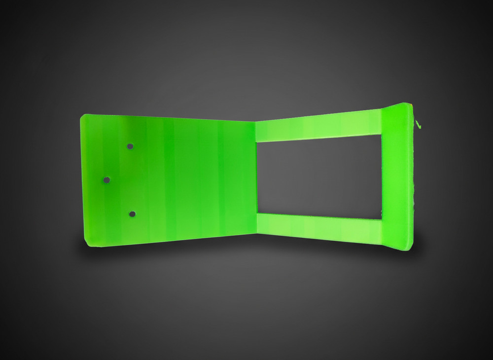 Flat Green Controller Holder