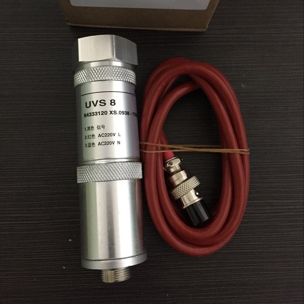 UVS8T For Kromschroder Burner Flame Detector Sensor Probe Eye 4 Core Cable