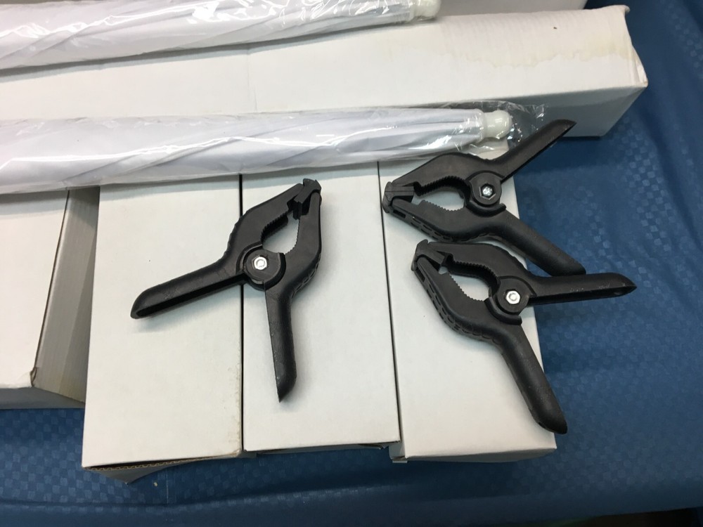 6.6ft x 9.8ft Background Support System and Umbrellas Continuous Lighting Kit