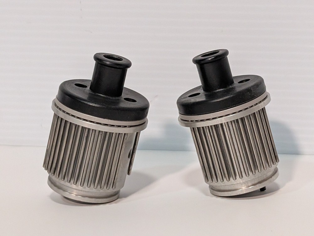 Pair of Unbranded Typeholders for Emobssing or Ink Roll Coding Machine