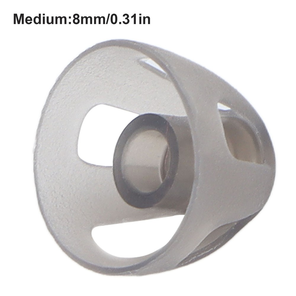 10 Pack Medium (8mm) Hearing Aids Domes Silicone Hearing aids Open Ear Tips Kit