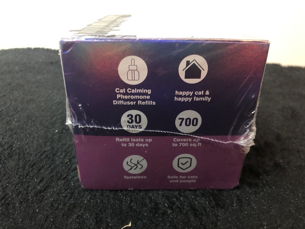 6 Pack Cat Calming Diffuser Refill Set with Pheromones 48ml Each 180 Days -CHA
