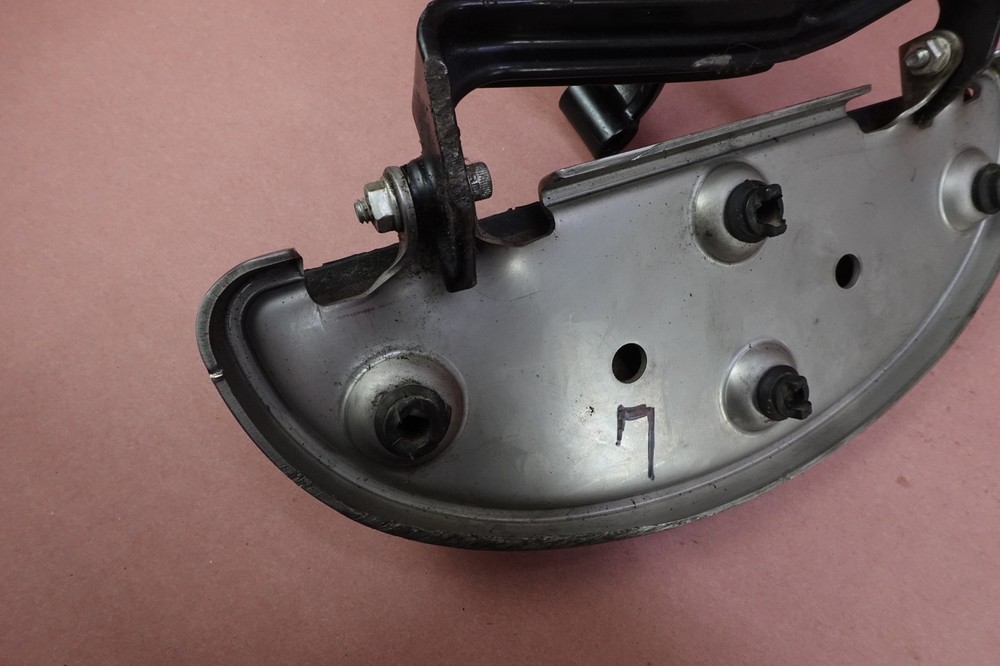 2000-2011 Harley Davidson Heritage Softail FLSTC Front Left Floorboard (BENT)