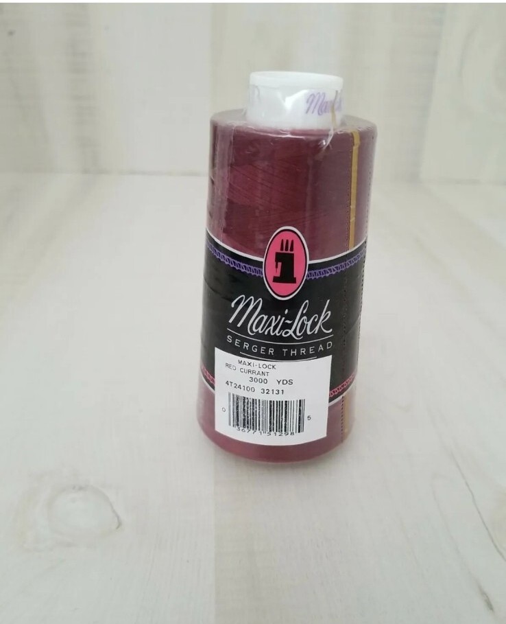 Maxi-Lock ~ Serger Thread - Red Currant, 3000 yd