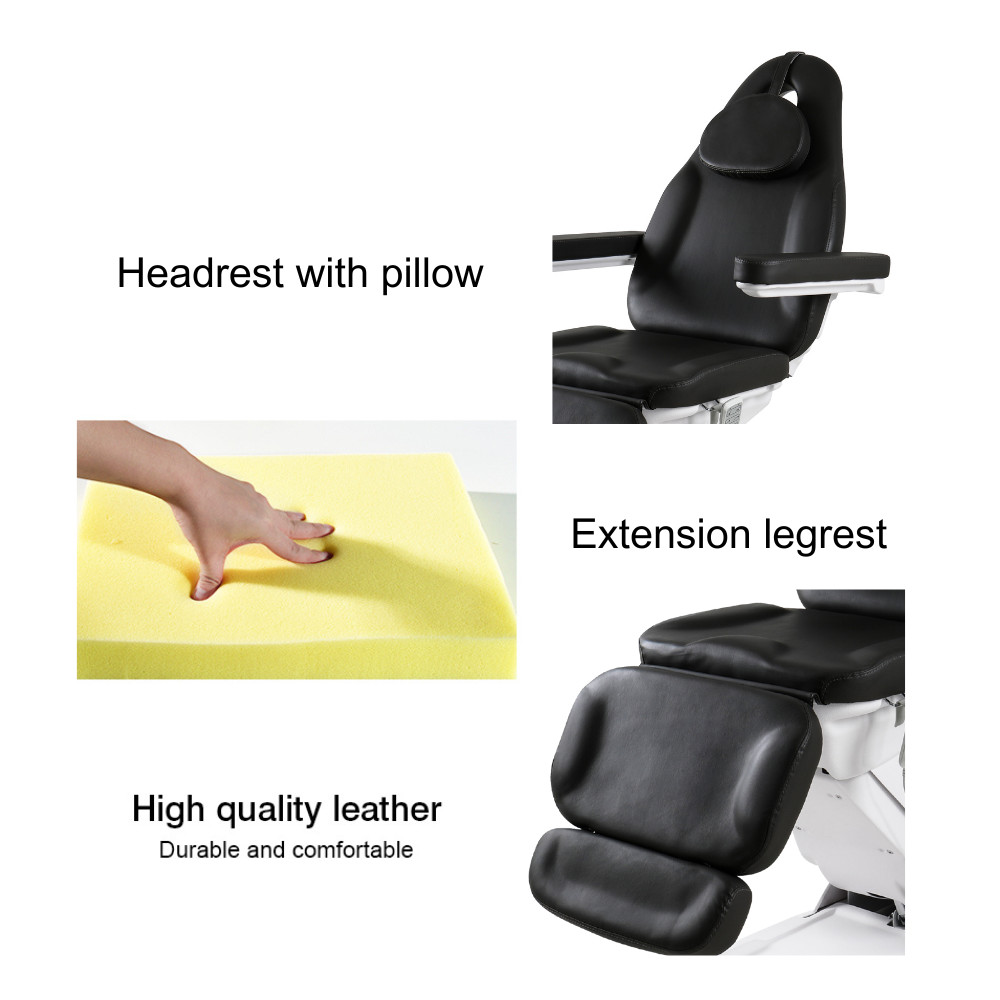 Aglaia Electric Facial Bed 3 Motors Spa Chair Esthetician Treatment Table Tattoo