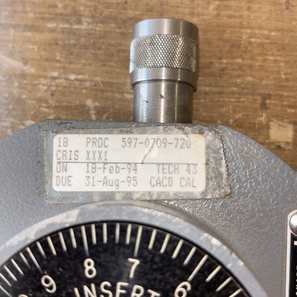 Weinschel Engineering Model 905 Dial Attenuator Untested