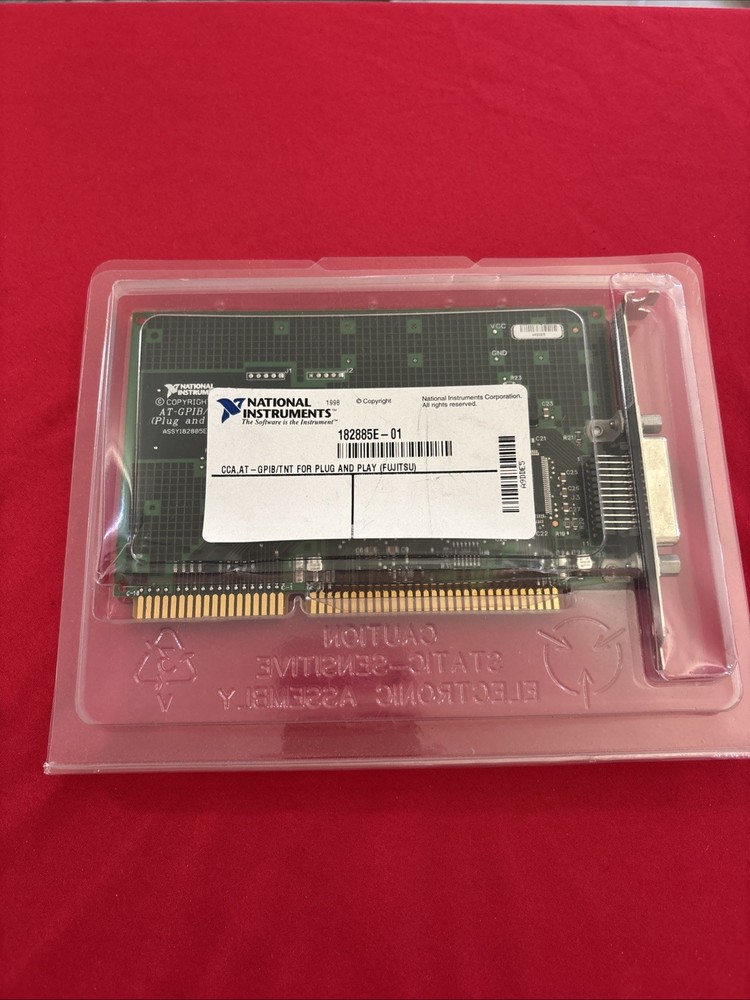 National Instruments 182885E-01 AT-GPIB/TNT PCI Interface Controller Card New
