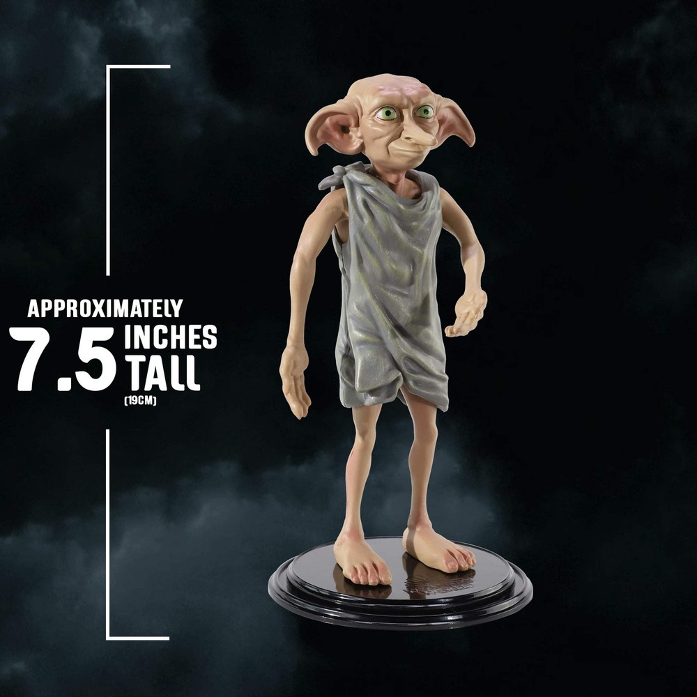 BendyFigs Harry Potter Dobby 6.5 inch, Multicolor
