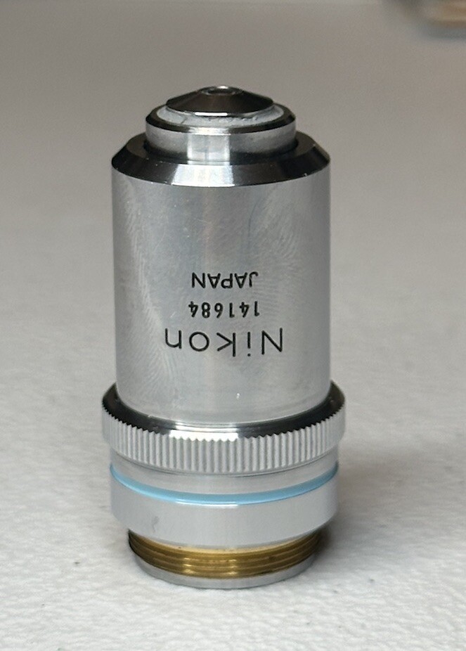 Nikon 40 P 0.65 Strain Free Microscope Objective POL Microscope