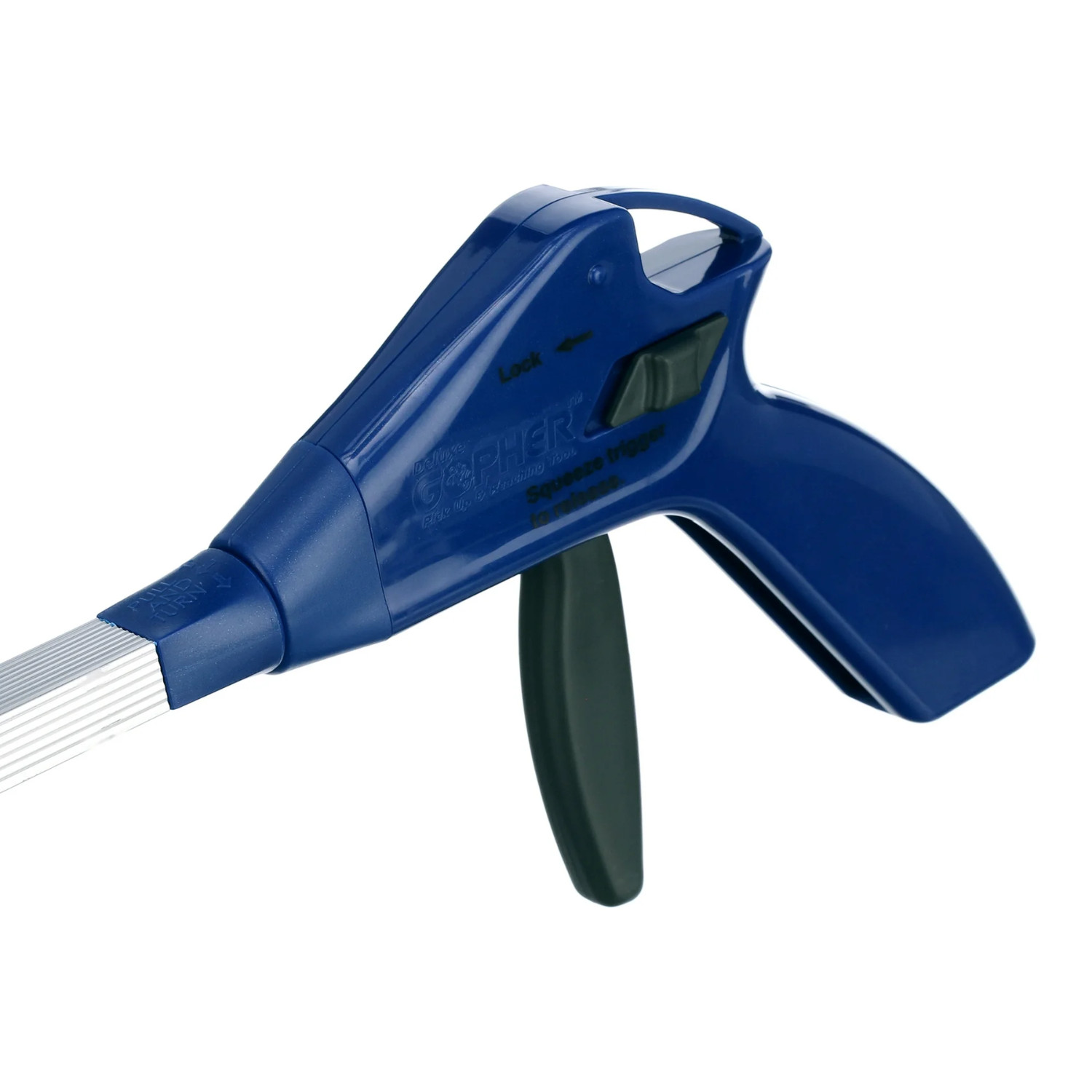 New Gopher II Deluxe Pick Up & Reaching Aid, Blue, as Seen on TV. (1 Pack)