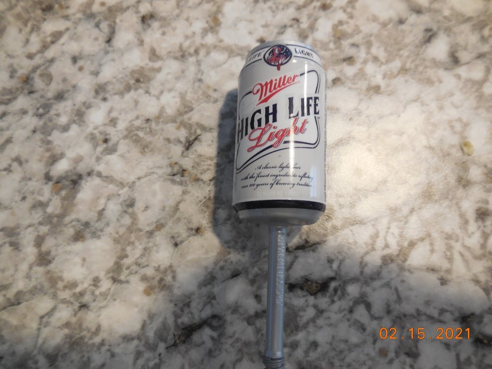 7 LINDY MILLER HIGH LIFE BEER CAN BOBBERS
