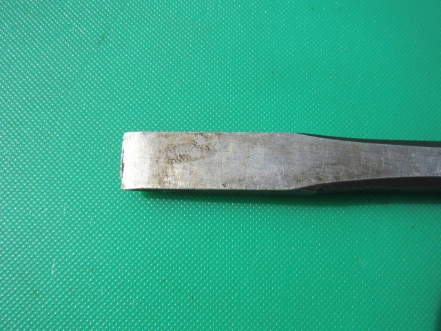 SNAP ON 1/2" PPC816 FLAT TIP CHISEL 6" LENGTH UNDERLINE LOGO PPC816A USED