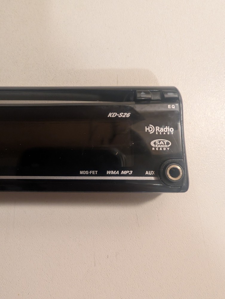 JVC KD-S26 FACEPLATE ONLY (TESTED)