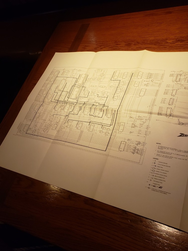 Heathkit/ Zenith Winchester Disk Controller Z-217-1 Schematic